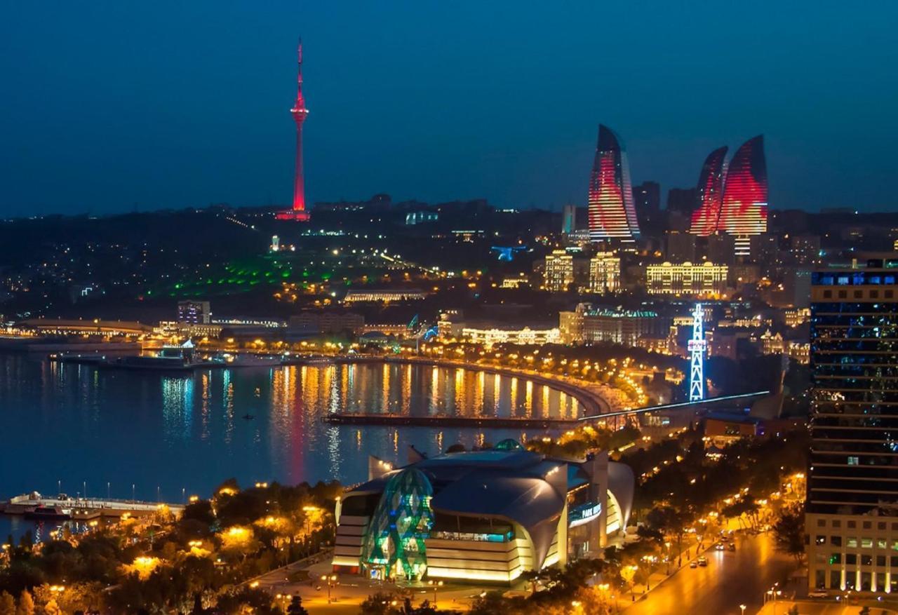 Metro City Hotel Baku Exterior foto